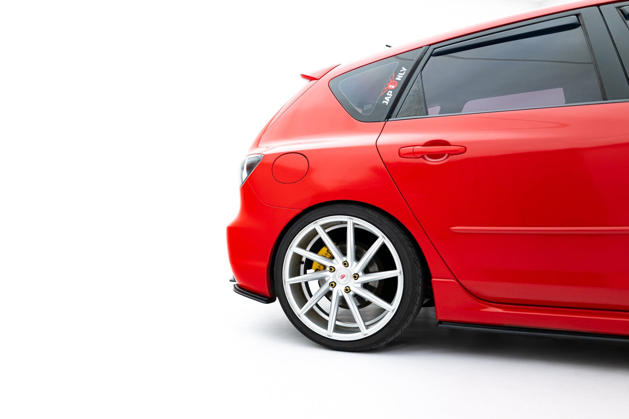 Splitters laterales traseros Street Pro Mazda 3 MPS Mk1 Versión EU