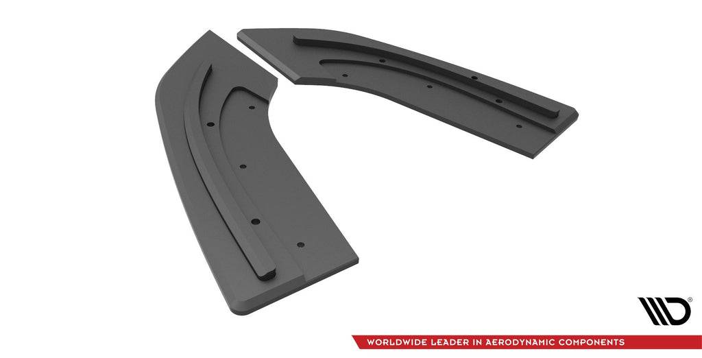 Splitters laterales traseros Street Pro Mazda 3 MPS Mk1 Versión USA