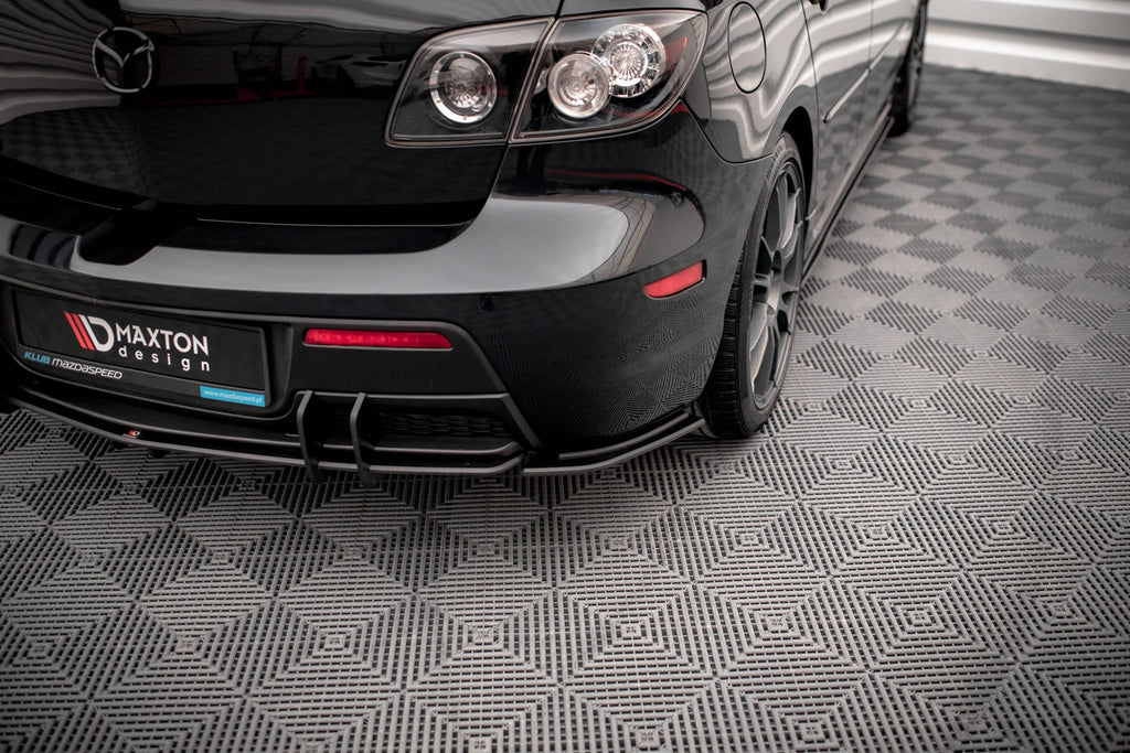 Splitters laterales traseros Street Pro Mazda 3 MPS Mk1 Versión USA