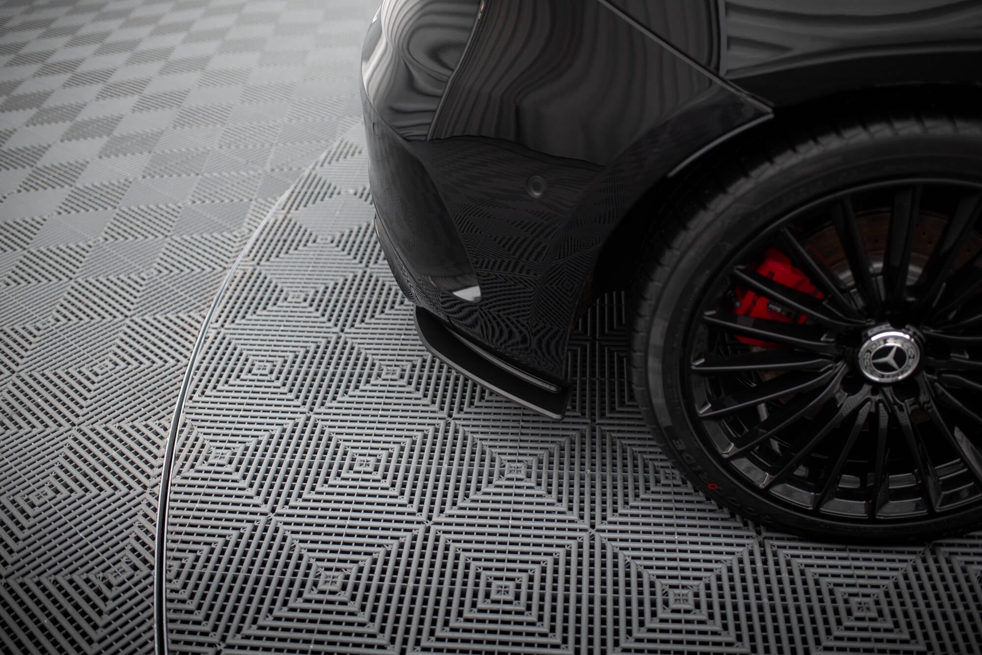 Splitters laterales traseros Street Pro Mercedes-AMG A35 Hatchback W177