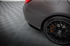 Splitters laterales traseros Street Pro Mercedes-AMG C63 Berlina Sedan Familiar W205 Facelift