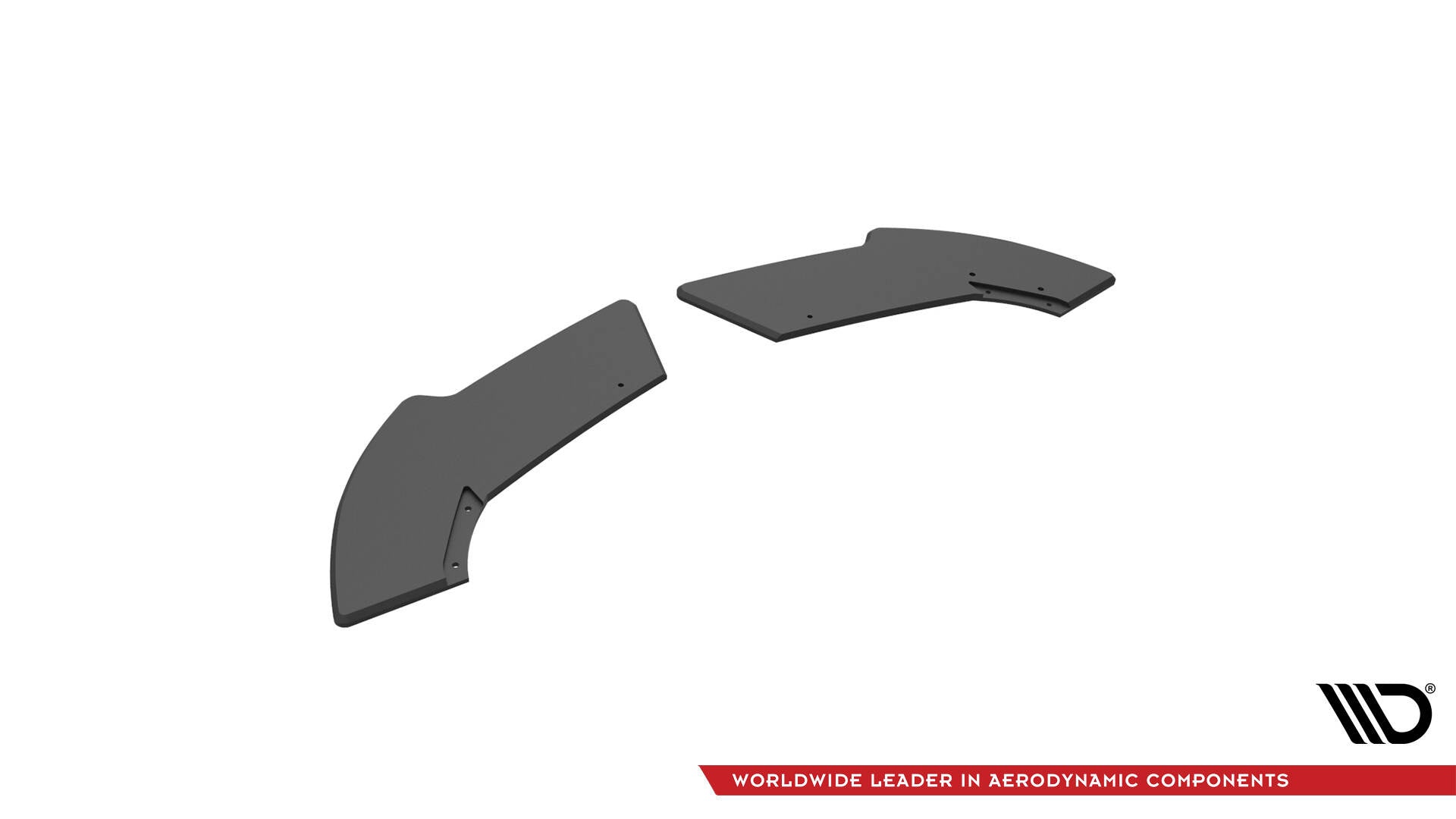 Splitters laterales traseros Street Pro Mercedes-Benz Clase A 45 AMG W176 Facelift