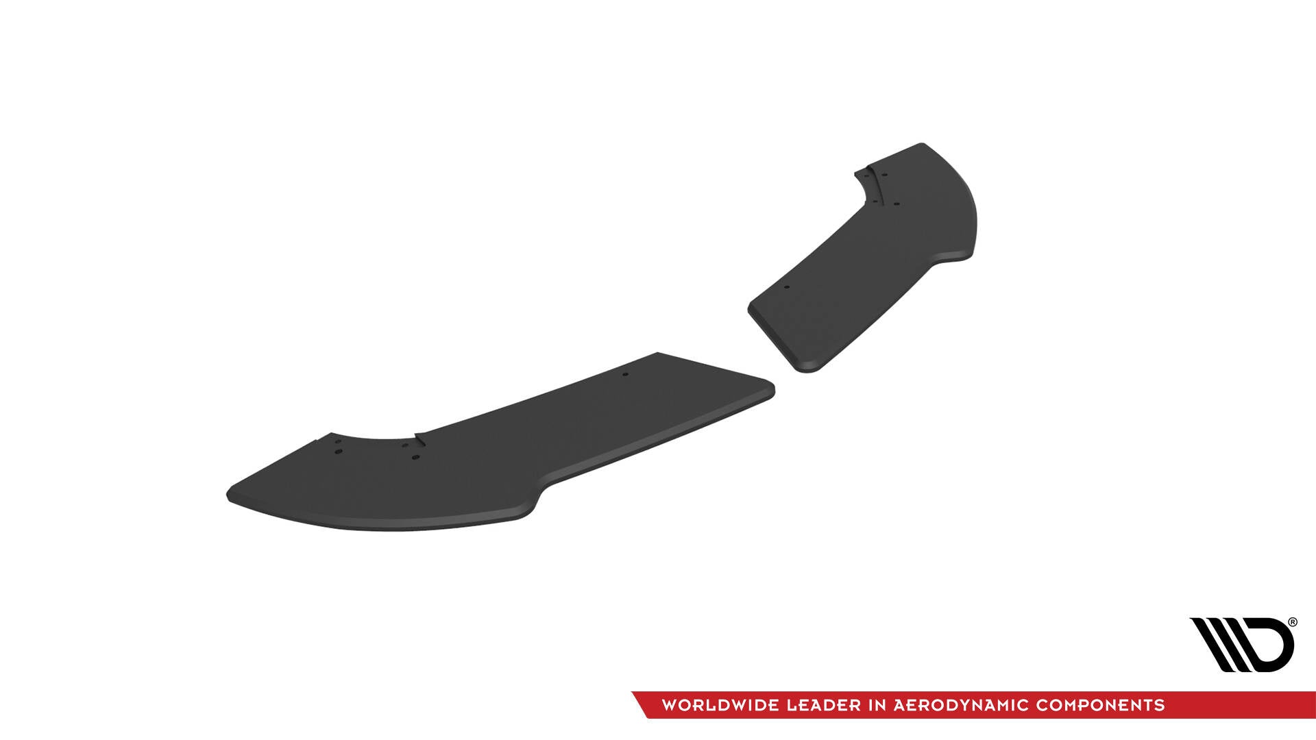 Splitters laterales traseros Street Pro Mercedes-Benz Clase A 45 AMG W176 Facelift