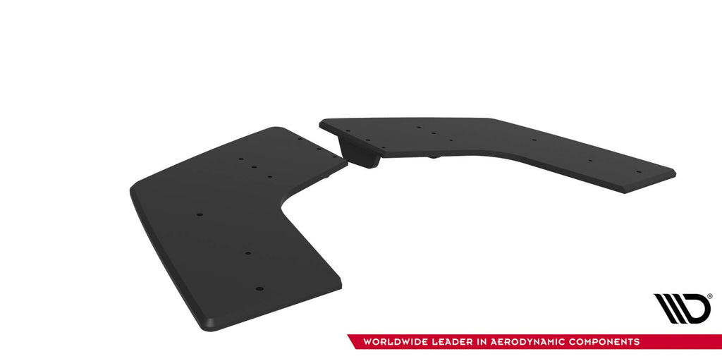 Street Pro Rear Side Splitters Mitsubishi Lancer EVO X Mk10