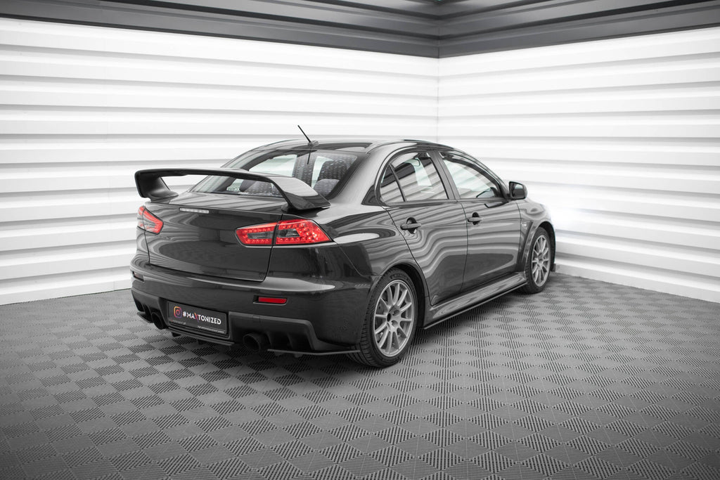 Street Pro Rear Side Splitters Mitsubishi Lancer EVO X Mk10