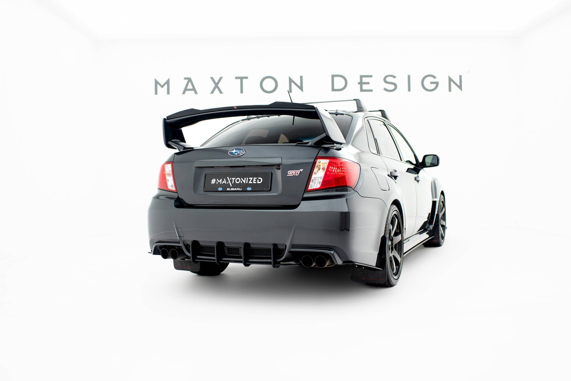 Splitters laterales traseros Street Pro Subaru Impreza WRX STI Mk3 Facelift