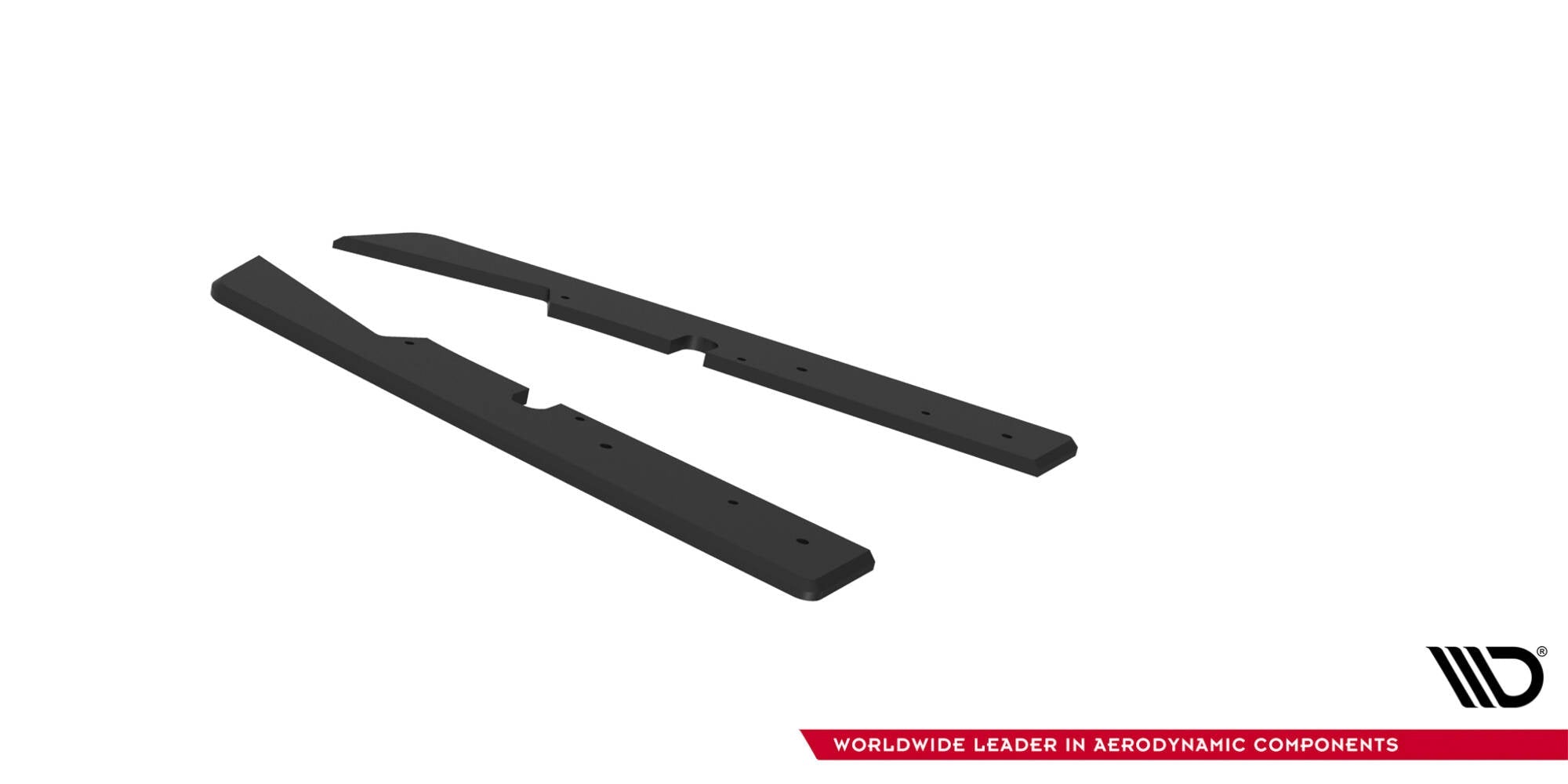 Splitters laterales traseros Street Pro Subaru Impreza WRX STI Mk3 Facelift