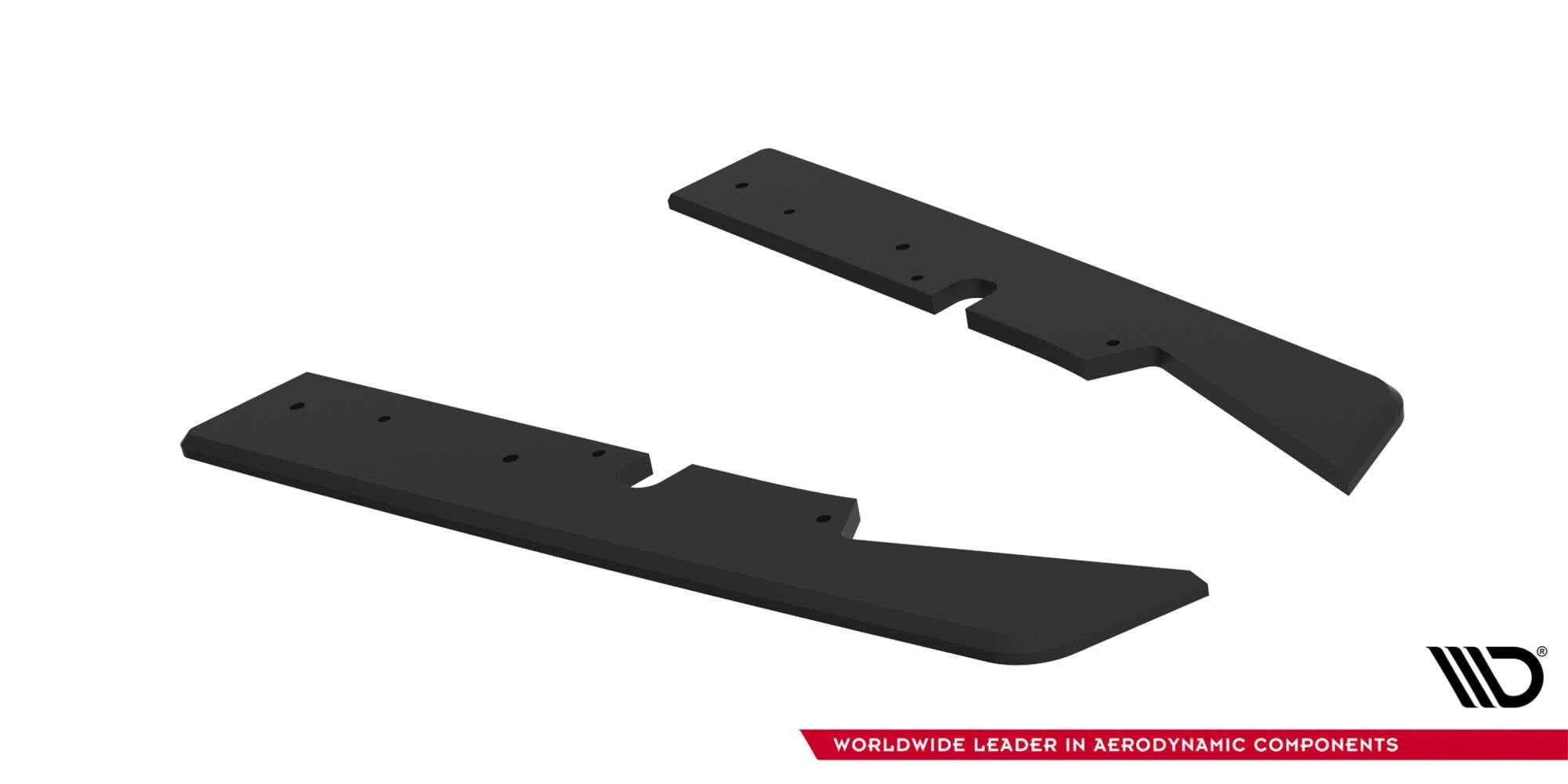 Splitters laterales traseros Street Pro Subaru Impreza WRX STI Mk3 Facelift