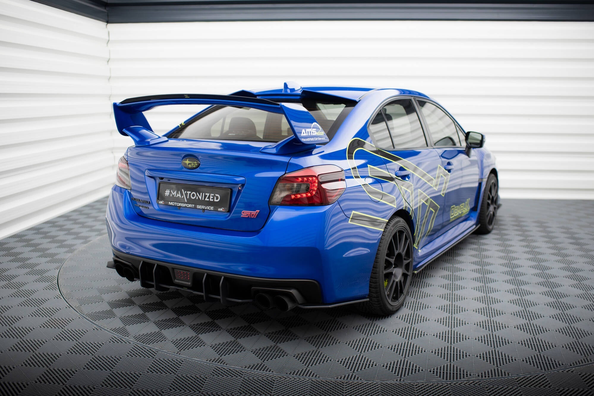 Splitters laterales traseros Street Pro Subaru WRX STI Mk1