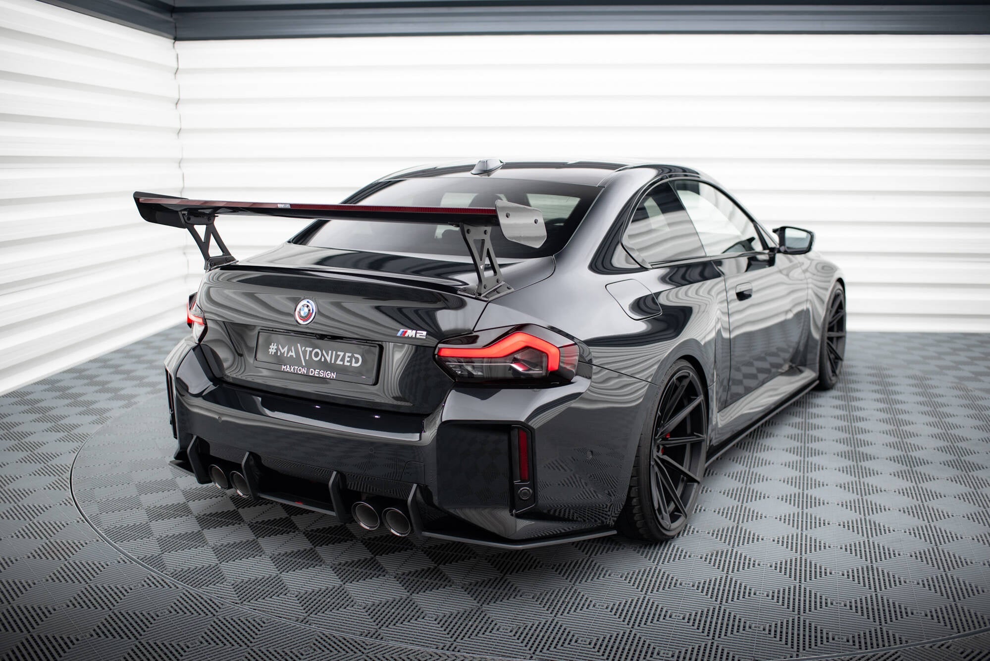 Splitters laterales traseros Street Pro V1 BMW M2 G87