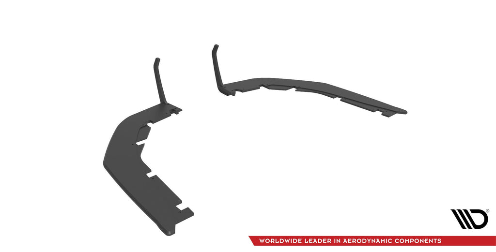 Splitters laterales traseros Street Pro V1 BMW M3 Berlina Sedán Touring G80 G81