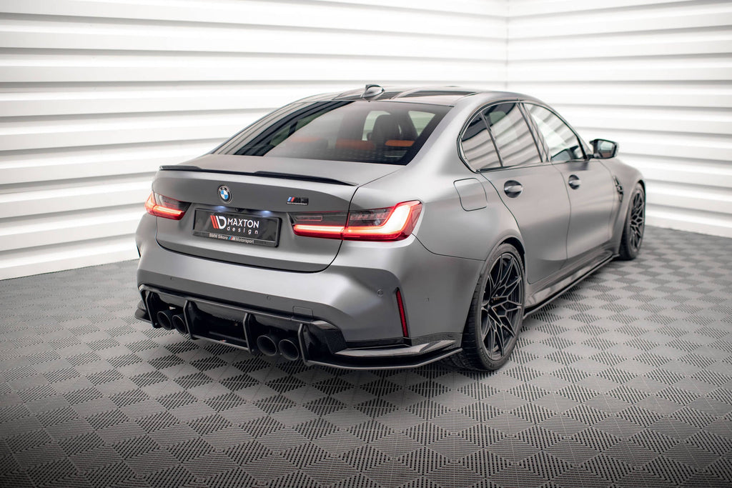 Splitters laterales traseros Street Pro V1 BMW M3 Berlina Sedán Touring G80 G81