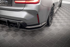 Splitters laterales traseros Street Pro V1 BMW M3 Berlina Sedán Touring G80 G81