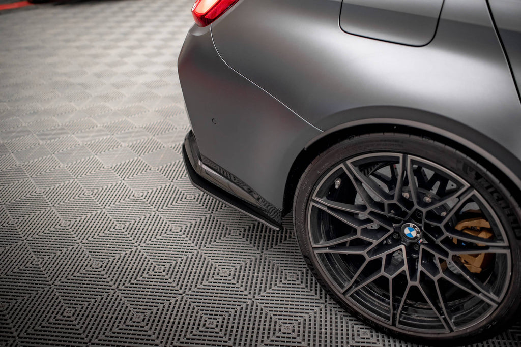 Splitters laterales traseros Street Pro V1 BMW M3 Berlina Sedán Touring G80 G81