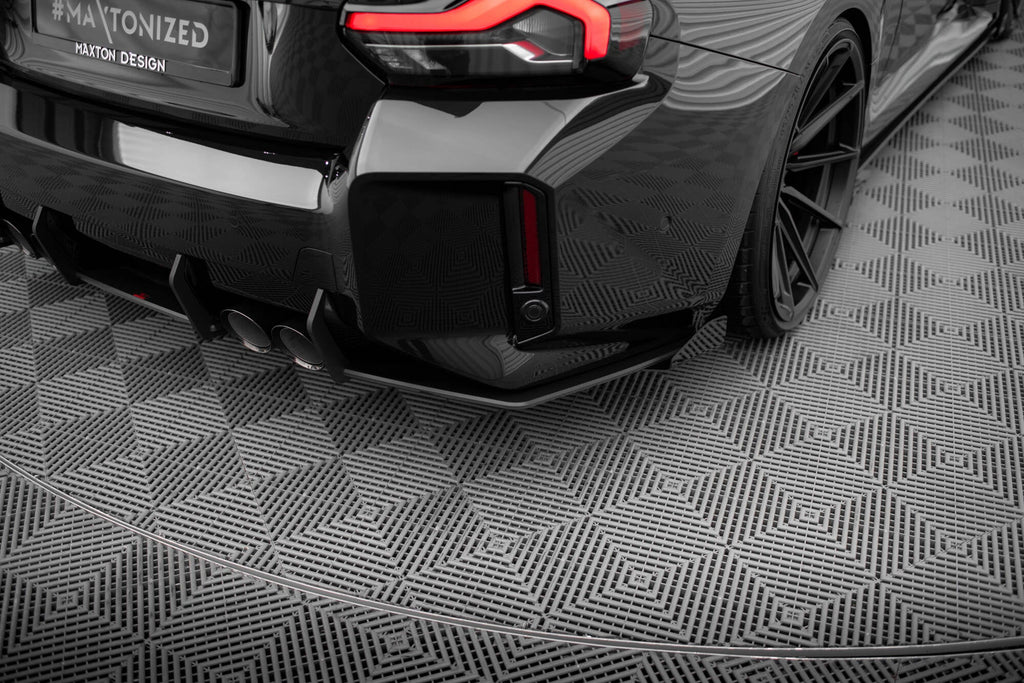 Street Pro V1 Flaps Rear Side Splitters BMW M2 G87