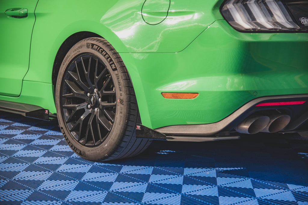 Street Pro V1 Flaps Rear Side Splitters Ford Mustang GT Mk6 Facelift