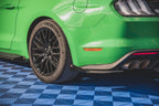 Street Pro V1 Flaps Rear Side Splitters Ford Mustang GT Mk6 Facelift
