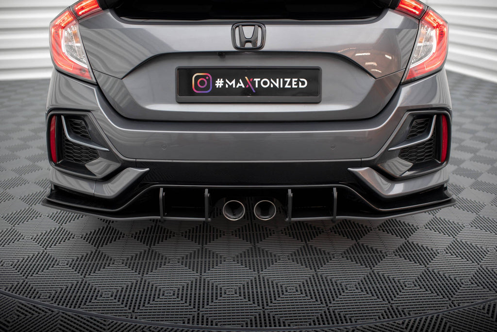 Splitters laterales traseros Street Pro V1 Honda Civic Sport MK10 Facelift