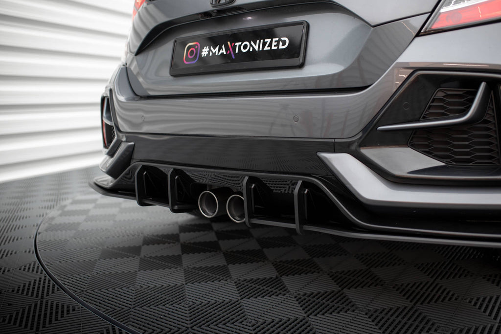 Splitters laterales traseros Street Pro V1 Honda Civic Sport MK10 Facelift
