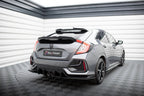 Splitters laterales traseros Street Pro V1 Honda Civic Sport MK10 Facelift