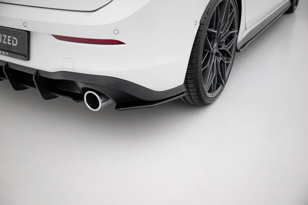Rear Side Splitters Street Pro V1 Volkswagen Golf GTI GTE R-Line Mk8