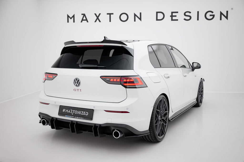 Rear Side Splitters Street Pro V1 Volkswagen Golf GTI GTE R-Line Mk8