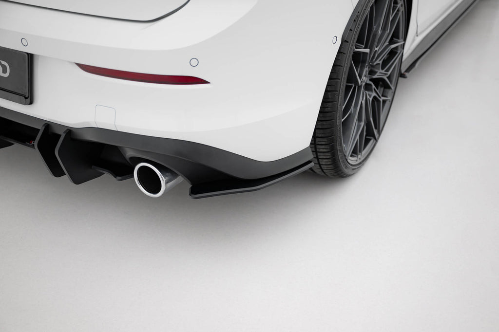 Rear Side Splitters Street Pro V1 Volkswagen Golf GTI GTE R-Line Mk8