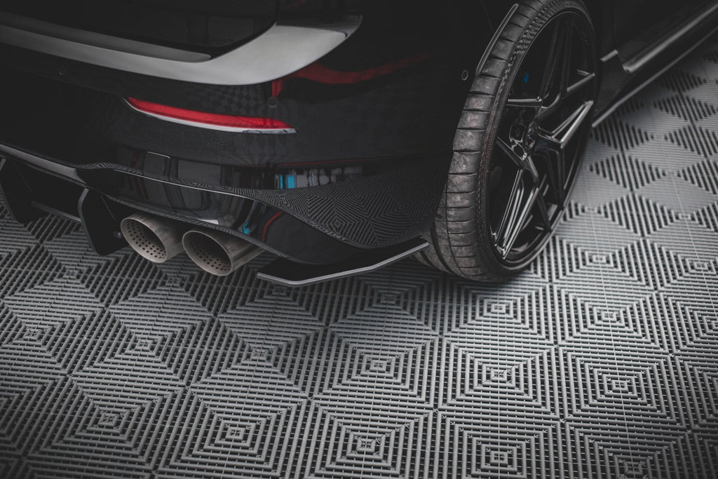 Splitters laterales traseros Street Pro V1 Volkswagen Golf R Mk8 Facelift
