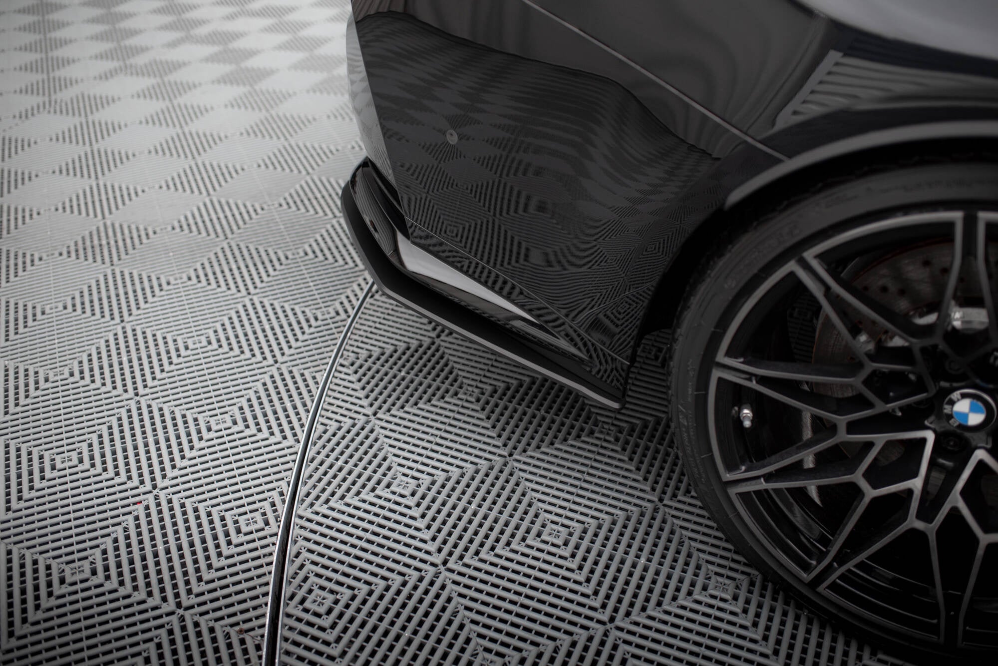 Splitters laterales traseros Street Pro V2 BMW M3 Berlina Sedán Touring G80 G81