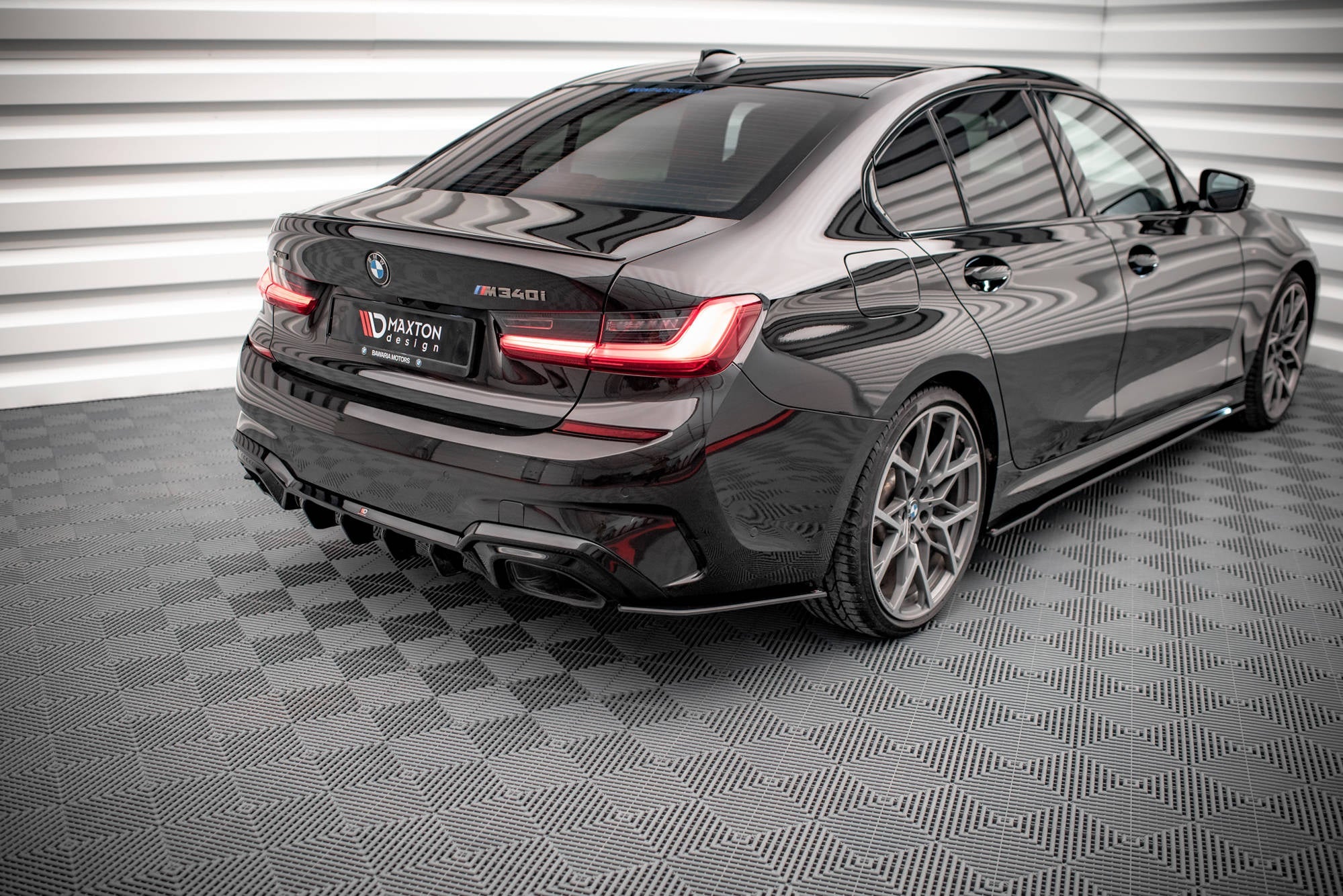 Splitters laterales traseros Street Pro V2 BMW M340i M-Pack G20 G21