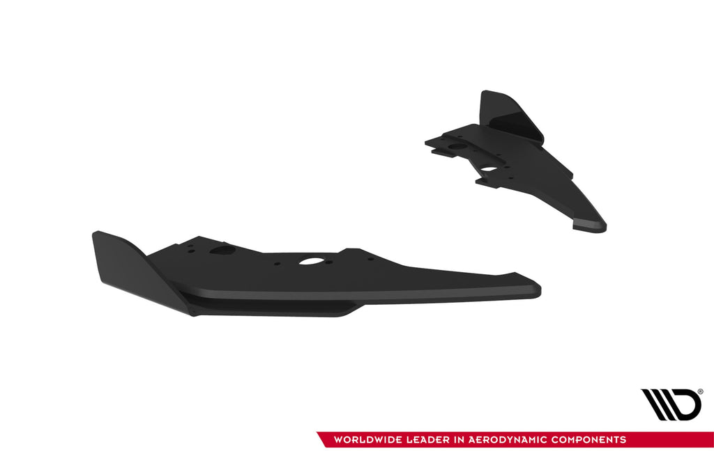 Splitters laterales traseros Street Pro V2 Flaps BMW Serie 1 M-Pack F70
