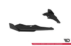 Splitters laterales traseros Street Pro V2 Flaps BMW Serie 1 M-Pack F70