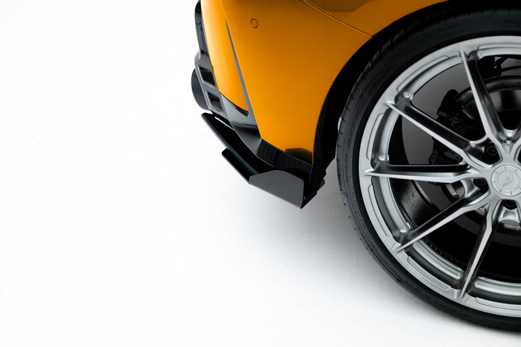 Splitters laterales traseros Street Pro V2 Flaps BMW Serie 1 M-Pack F70
