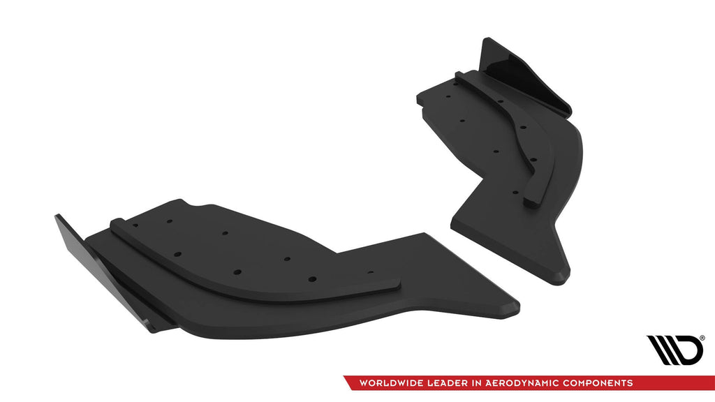 Street Pro V2 Rear Side Splitters V2 Flaps BMW 1 Series F40 M-Pack M135i