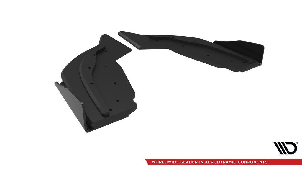 Street Pro V2 Rear Side Splitters V2 Flaps BMW 1 Series F40 M-Pack M135i