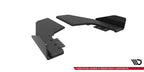 Street Pro V2 Rear Side Splitters V2 Flaps Volkswagen Golf R Hatchback Mk8 Facelift