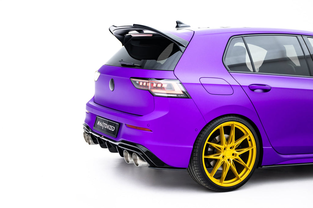Street Pro V2 Rear Side Splitters Volkswagen Golf R Hatchback Mk8 Facelift