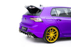 Street Pro V2 Rear Side Splitters Volkswagen Golf R Hatchback Mk8 Facelift