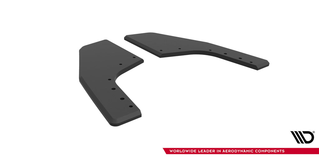 Street Pro V2 Rear Side Splitters Volkswagen Golf R Hatchback Mk8 Facelift