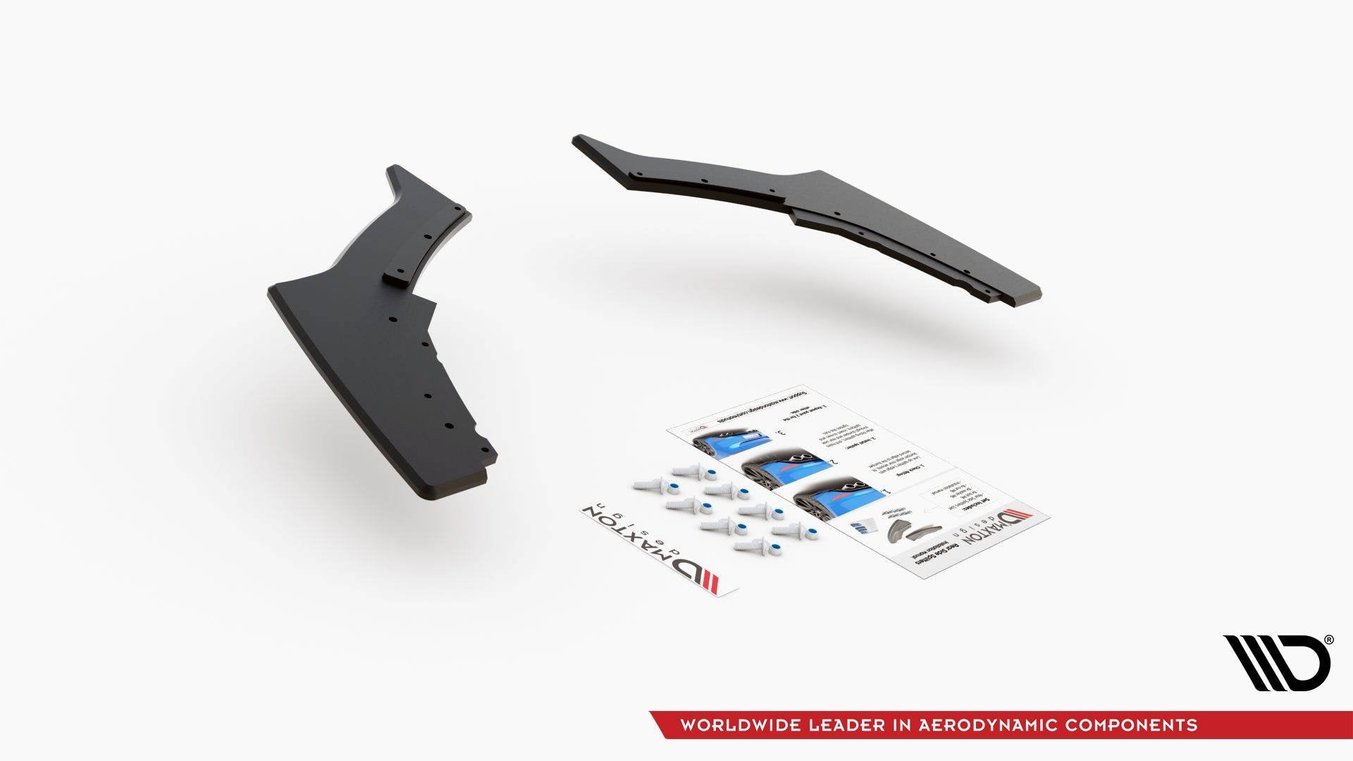 Splitters laterales traseros Street Pro V3 BMW Serie 1 F20 M140i