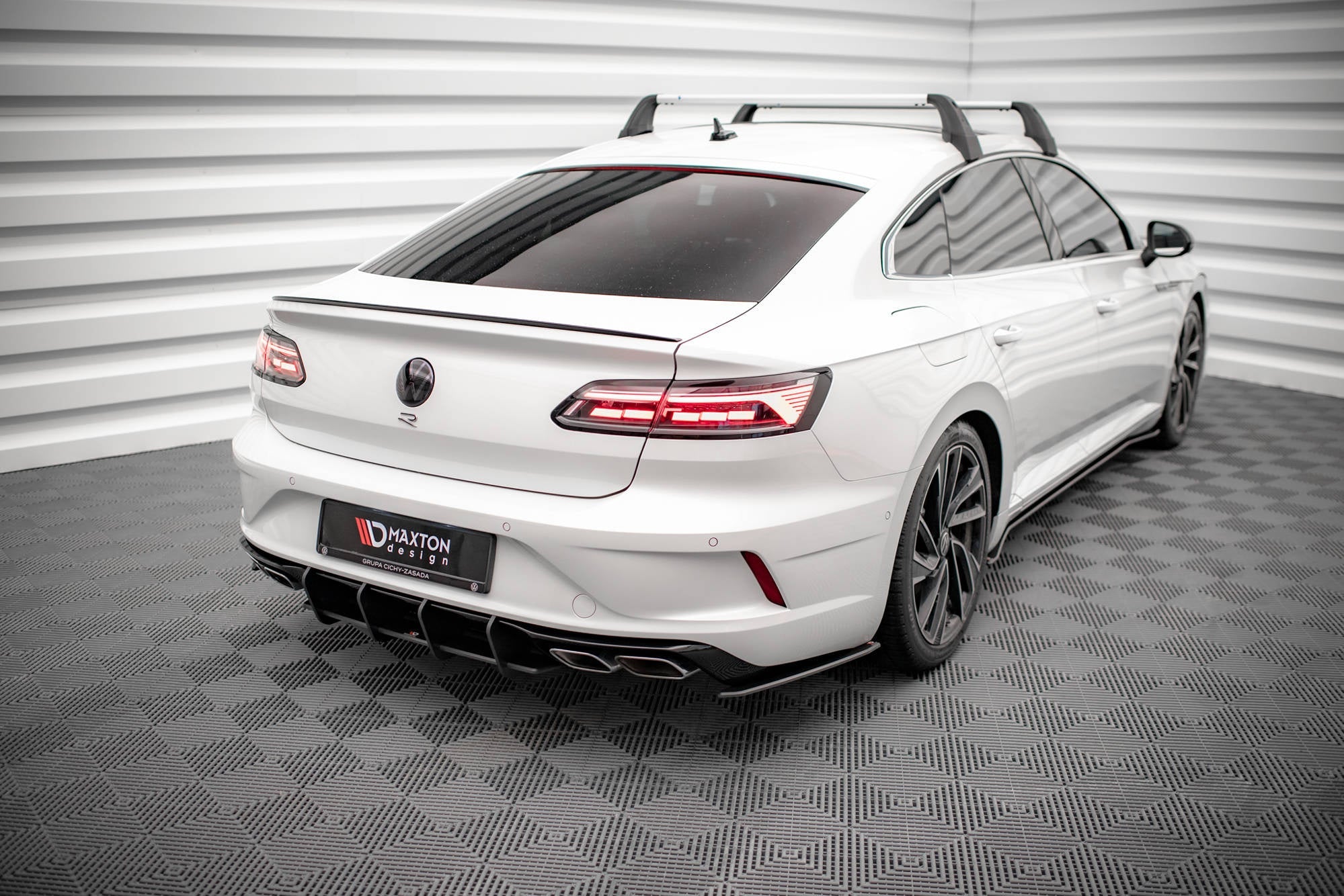 Splitters laterales traseros Street Pro Volkswagen Arteon R Berlina Sedán Shooting Brake Mk1 Facelift