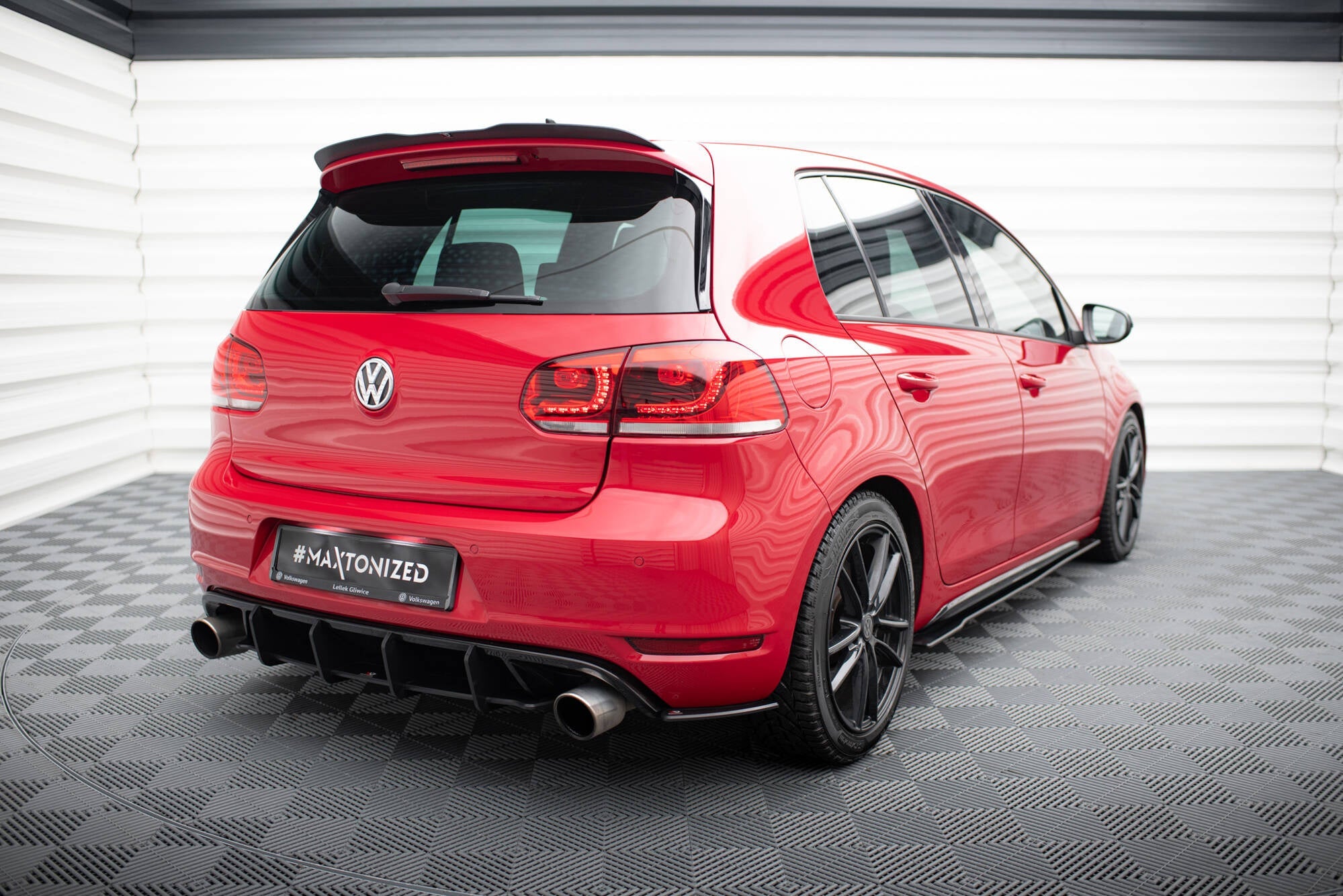 Splitters laterales traseros Street Pro Volkswagen Golf GTI Mk6