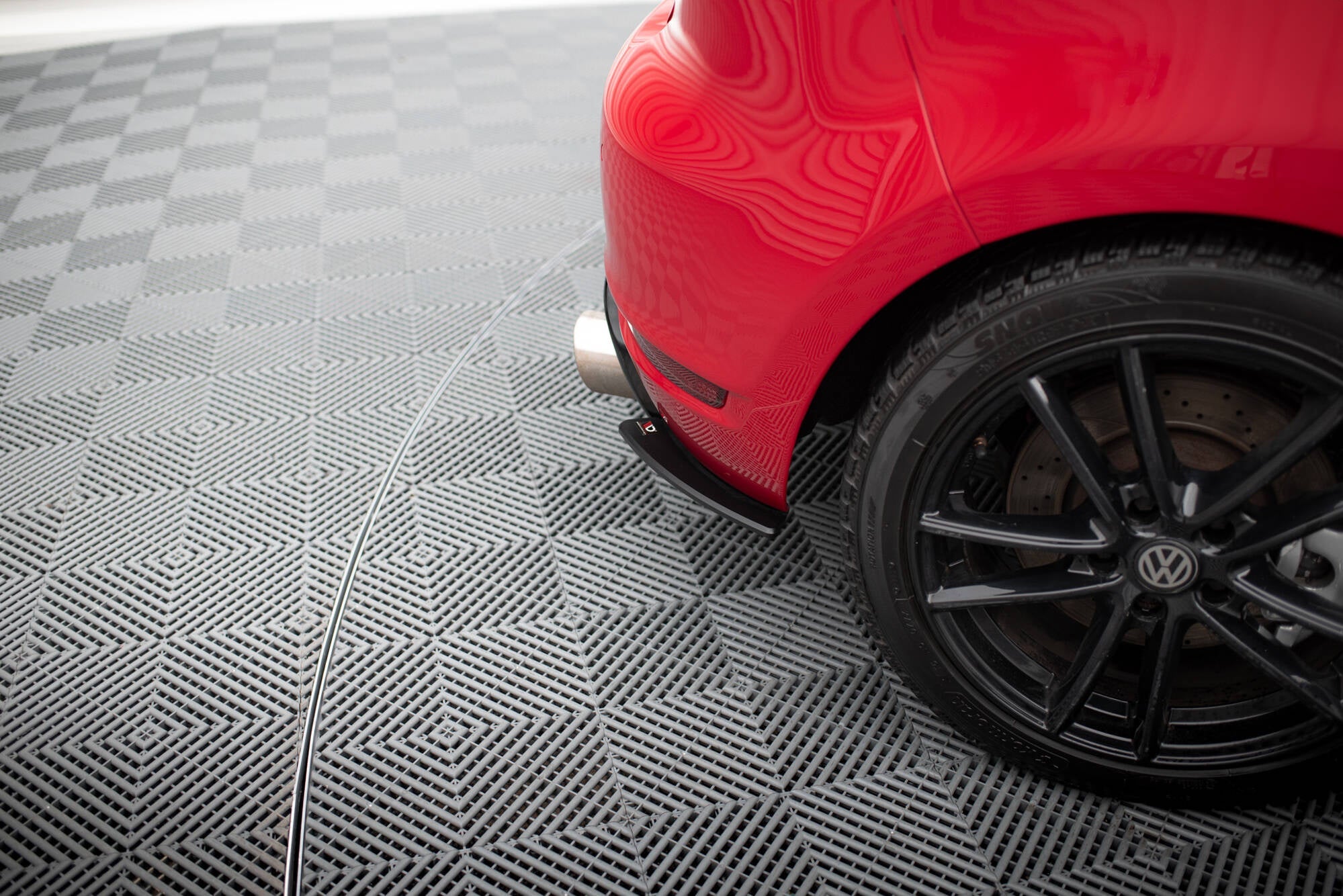 Splitters laterales traseros Street Pro Volkswagen Golf GTI Mk6