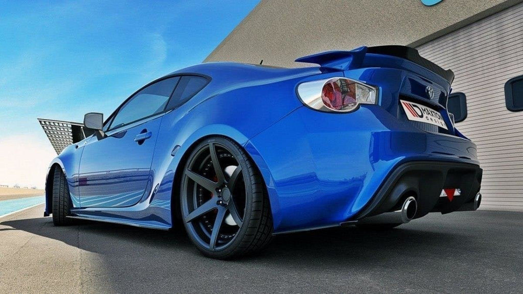 Splitters laterales traseros Toyota GT86 Mk1 2012-2016