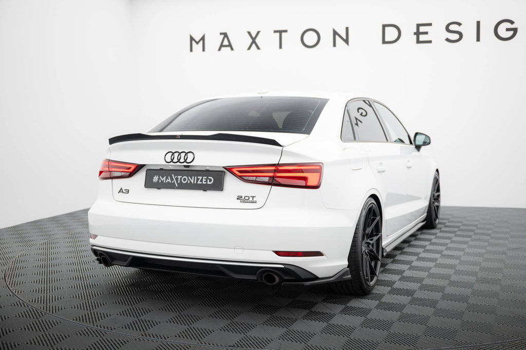 Splitters laterales traseros V.1 Audi A3 Berlina / Sedán 8V Facelift