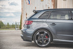 Splitters laterales traseros V.1 Audi RS3 8V Sportback