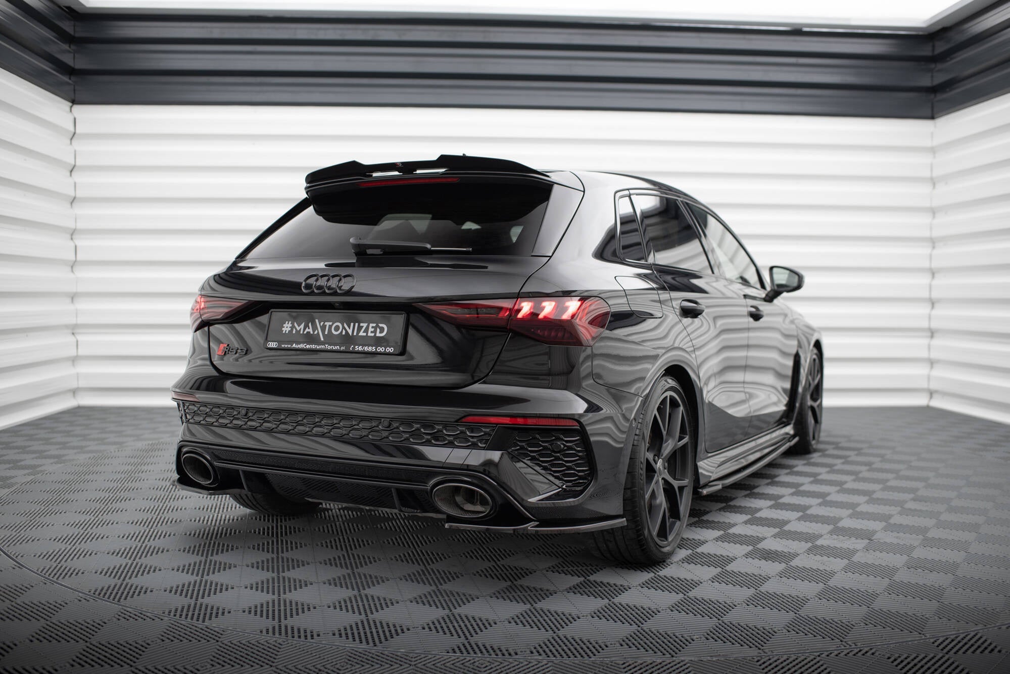 Splitters laterales traseros V.1 Audi RS3 Sportback 8Y