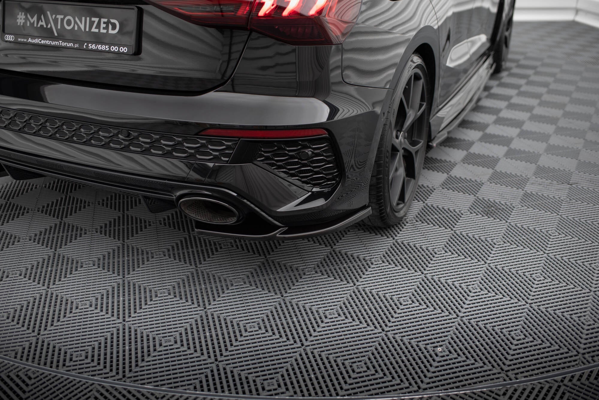 Splitters laterales traseros V.1 Audi RS3 Sportback 8Y