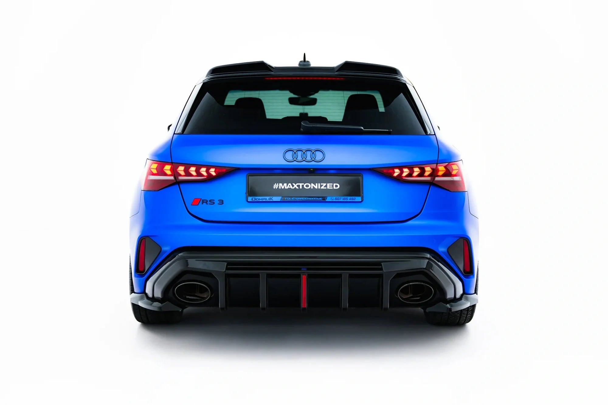 Splitters laterales traseros V.1 Audi RS3 Sportback 8Y Facelift