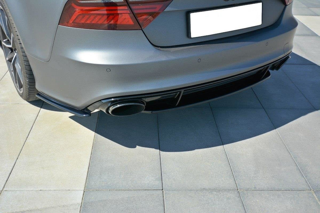 Rear Side Splitters V.1 Audi RS7 C7 Facelift